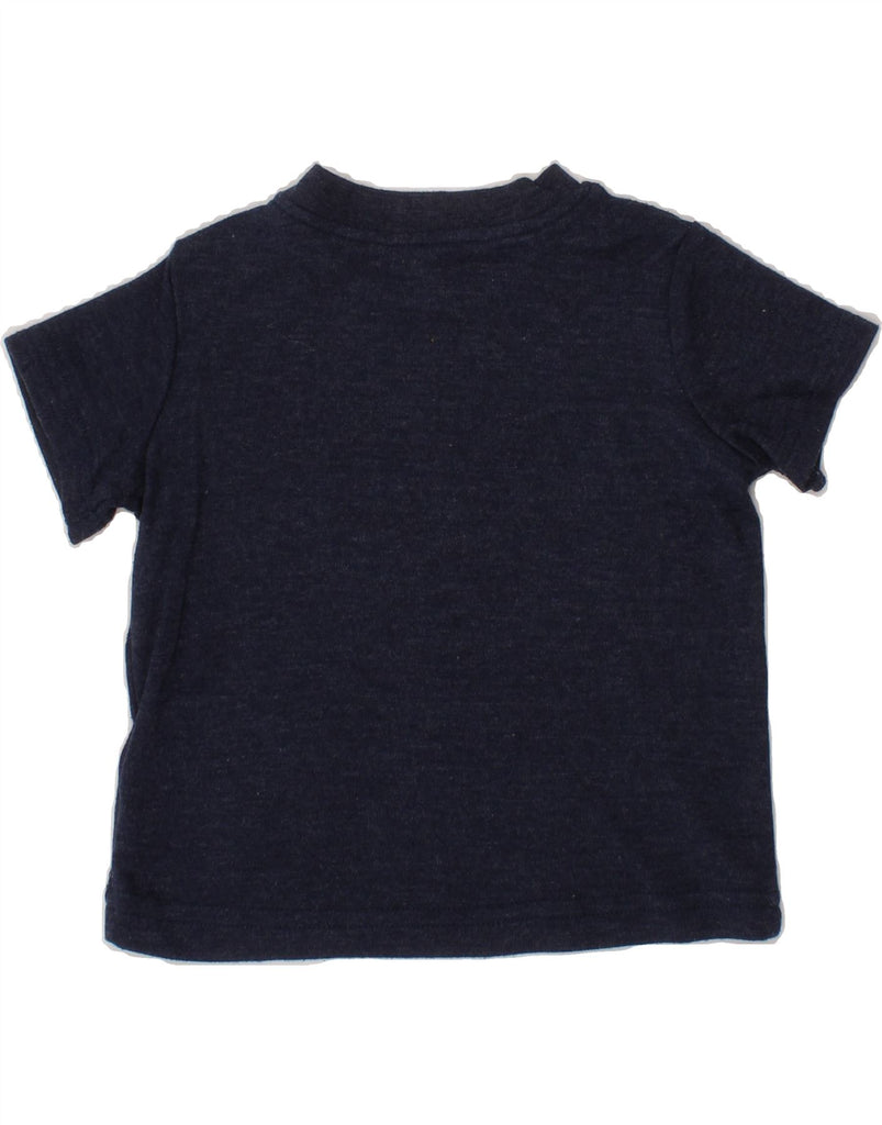 TOMMY HILFIGER Baby Boys Graphic T-Shirt Top 3-6 Months Navy Blue Cotton Vintage Tommy Hilfiger and Second-Hand Tommy Hilfiger from Messina Hembry 