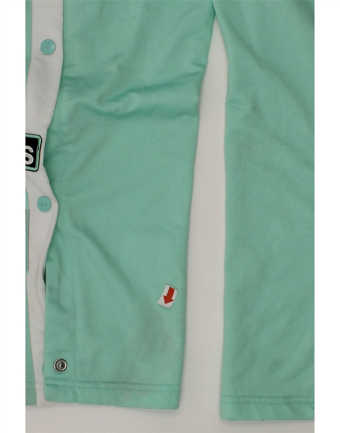 ADIDAS Girls Graphic Tracksuit Trousers 9-10 Years  Turquoise Colourblock Vintage Adidas and Second-Hand Adidas from Messina Hembry 
