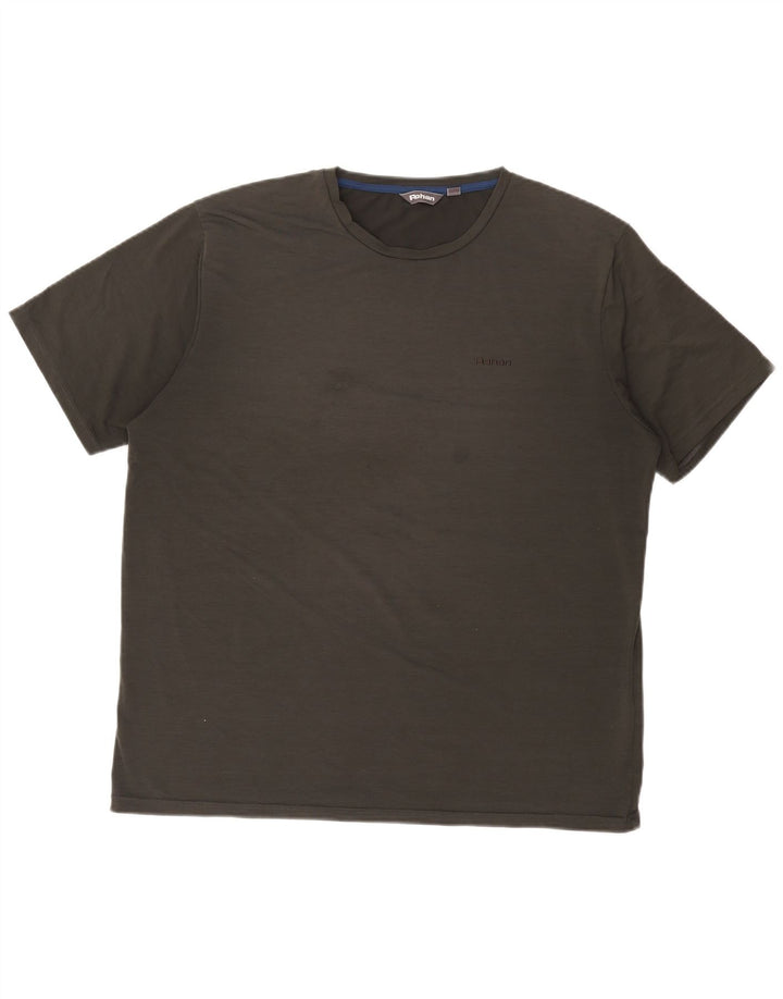ROHAN Mens T-Shirt Top Large Grey Polyester