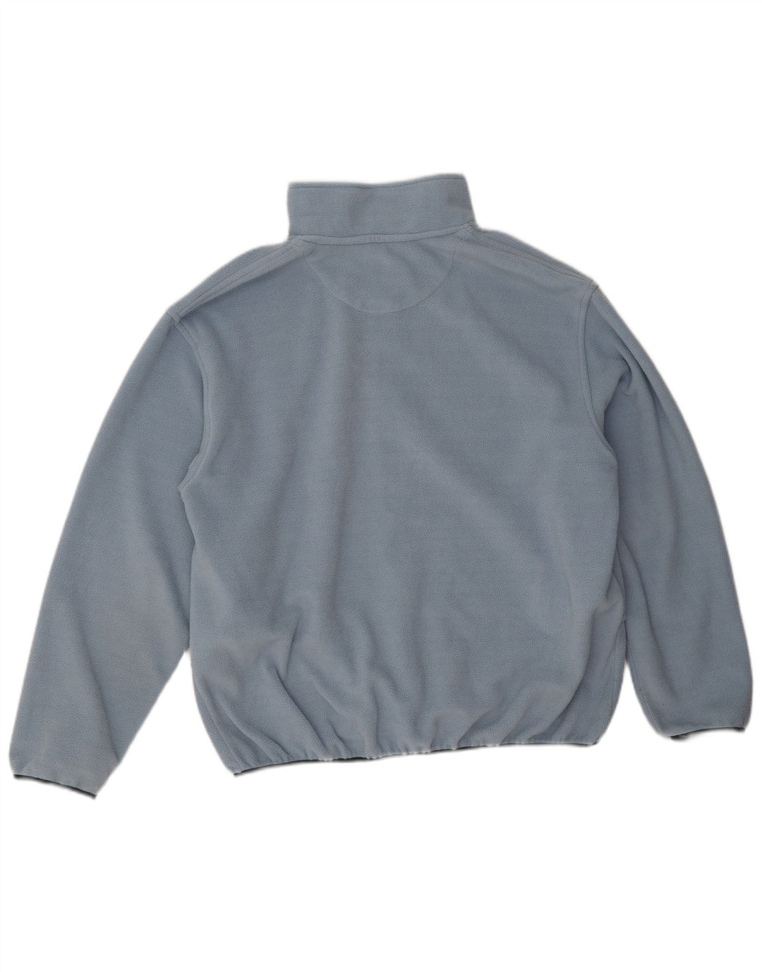 Columbia Mens Loose Fit Fleece Jacket UK 38 Medium Blue Polyester