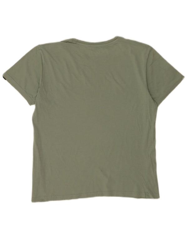 Alpha Industries Mens T-Shirt Top Medium Green