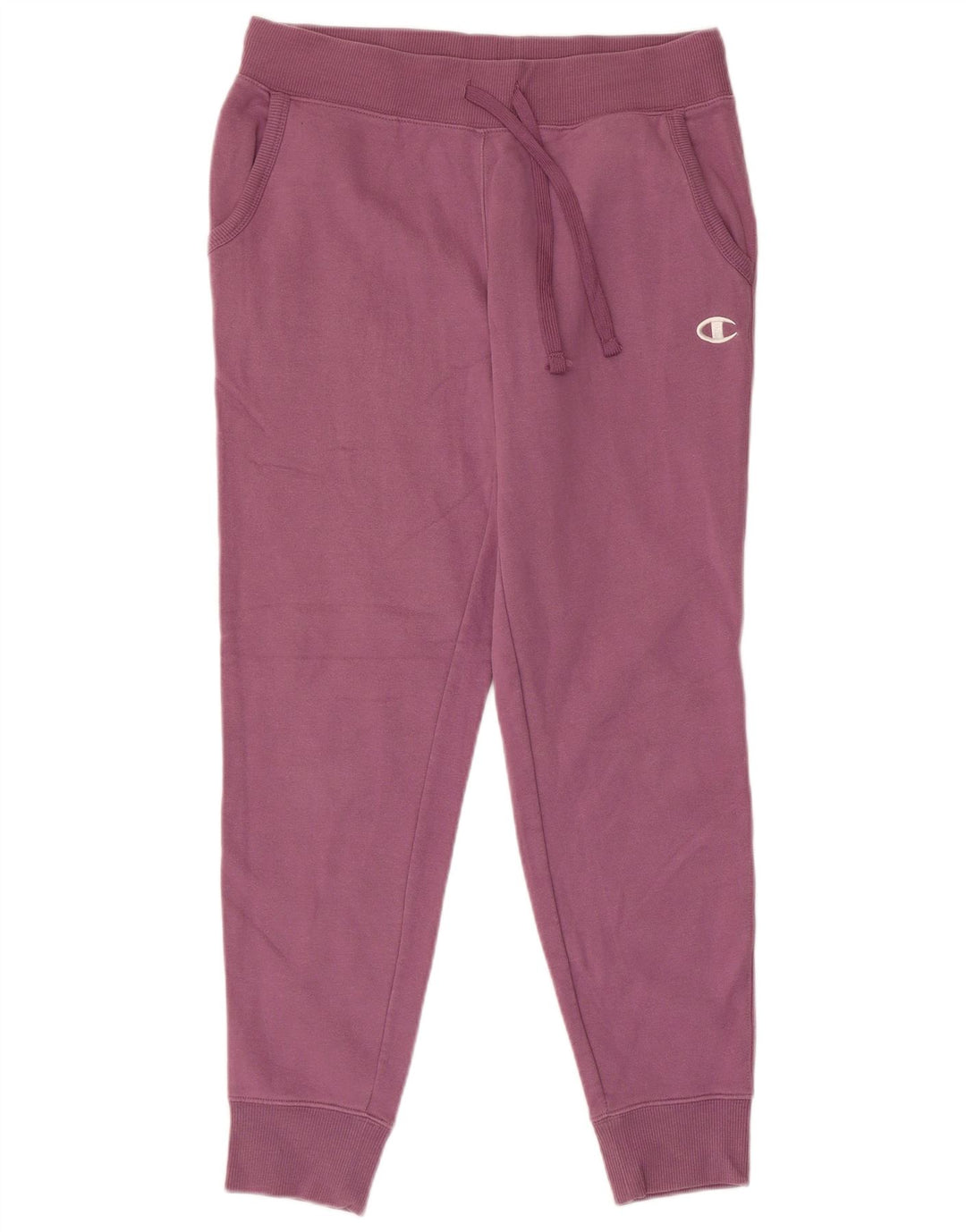 CHAMPION Womens Tracksuit Trousers Joggers UK 10 Small  Purple Cotton