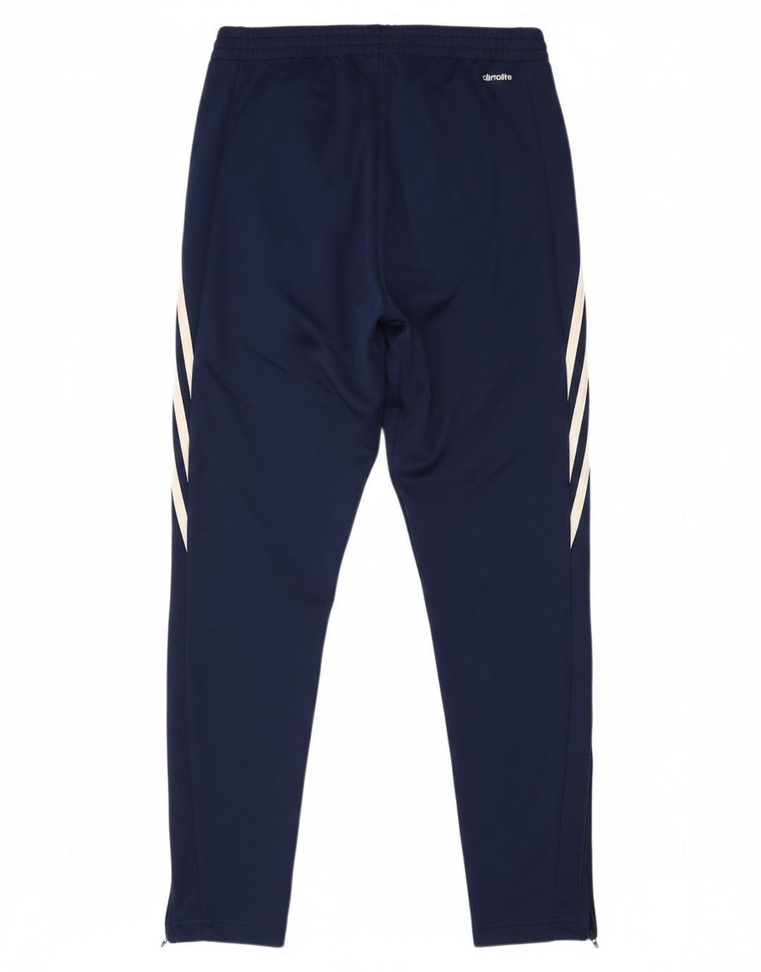 ADIDAS Mens Climalite Tracksuit Trousers Small  Navy Blue Polyester