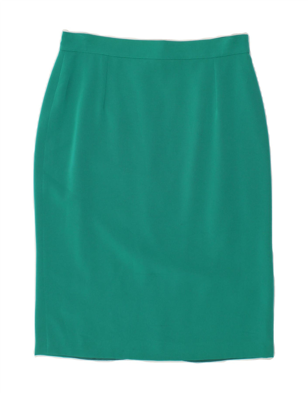 VINTAGE Womens Pencil Skirt IT 46 Large W30  Green Polyester Vintage Vintage and Second-Hand Vintage from Messina Hembry 