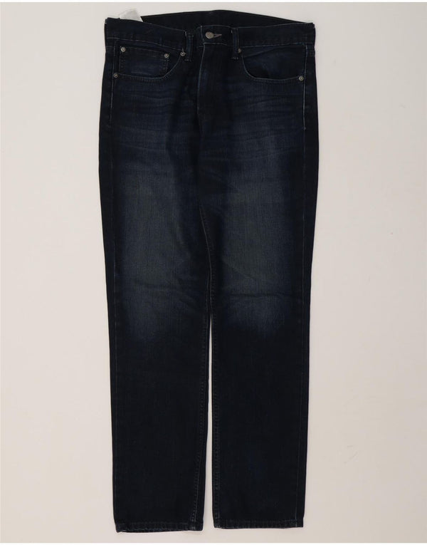 Levi's Mens 511 Slim Jeans W34 L32 Navy Blue Cotton