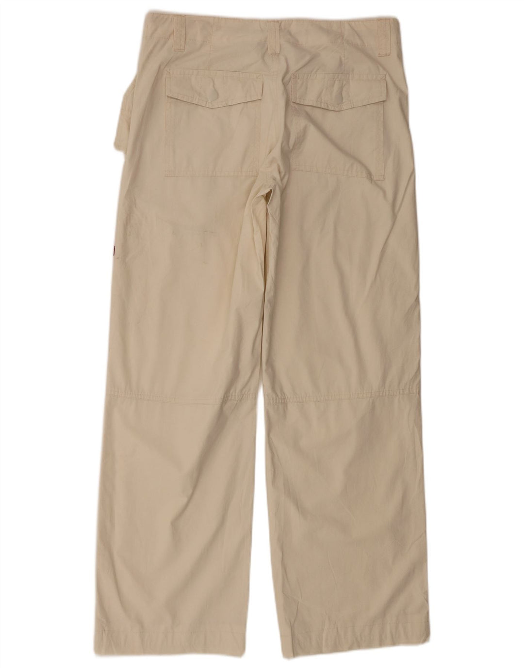 Diadora Mens Straight Cargo Trousers Medium W32 L29 Beige Cotton