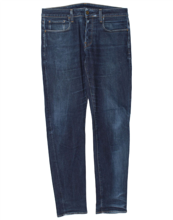 G-STAR Mens Slim Jeans W31 L34 Navy Blue