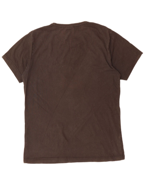 OAKLEY Mens Graphic T-Shirt Top Large Brown