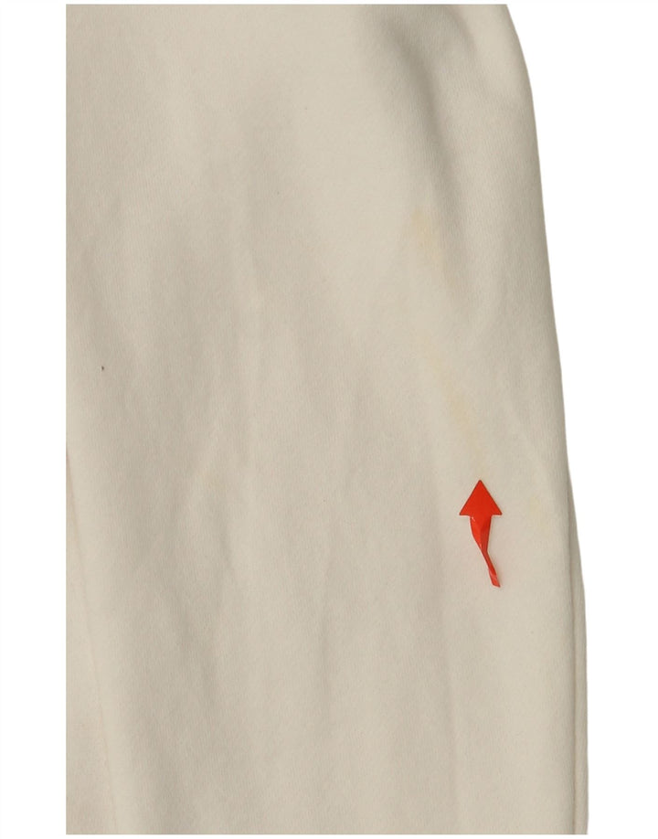 GAP Girls Graphic Hoodie Jumper 14-15 Years 2XL White Cotton