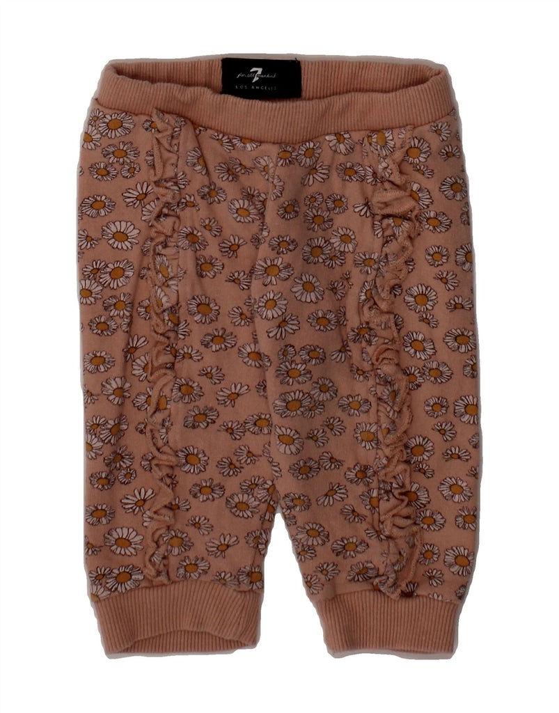 7 FOR ALL MANKIND Baby Girls Full Tracksuit 3-6 Months  Beige Floral Vintage 7 For All Mankind and Second-Hand 7 For All Mankind from Messina Hembry 