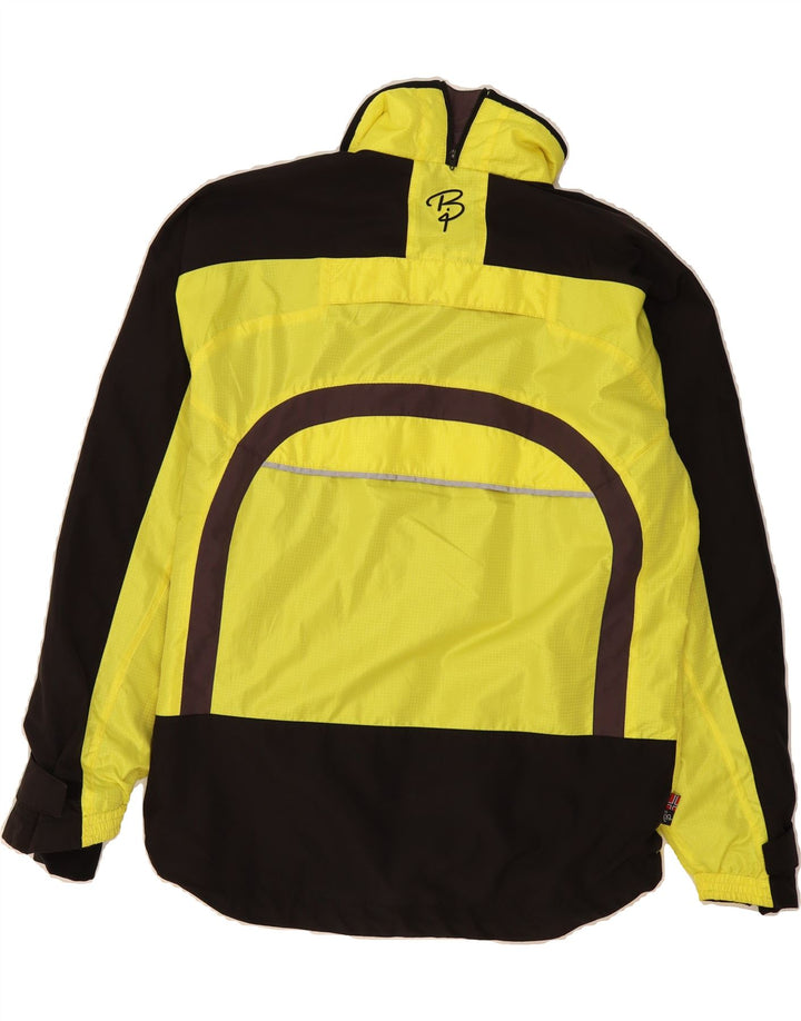 ODLO Mens Rain Jacket UK 36 Small Yellow Colourblock Polyester Vintage Odlo and Second-Hand Odlo from Messina Hembry 
