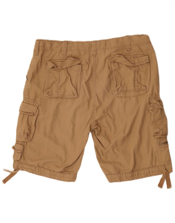 Brandit Mens Cargo Shorts 3XL W42  Beige Cotton
