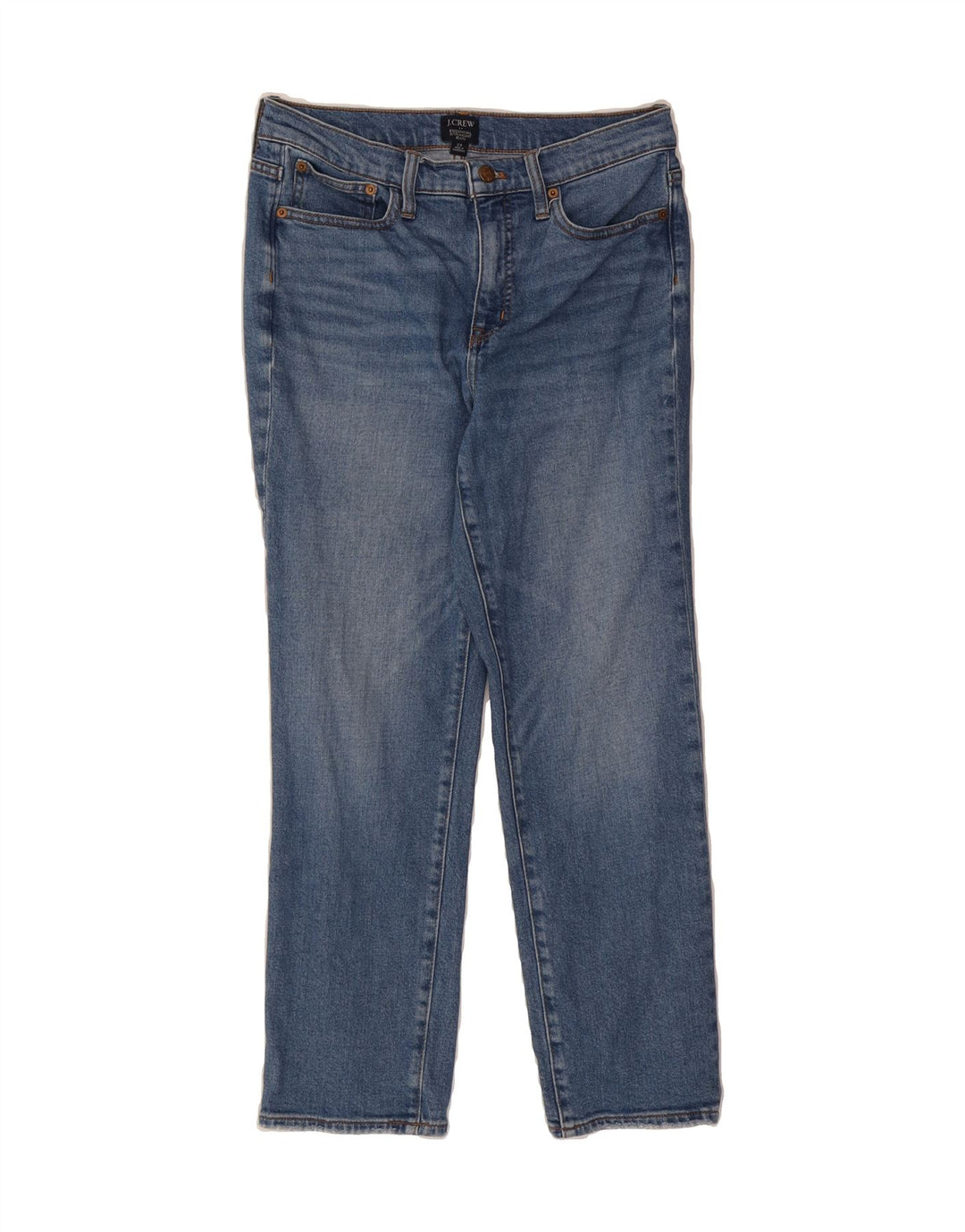 J. CREW Womens Straight Jeans W29 L26 Blue Cotton Vintage J. Crew and Second-Hand J. Crew from Messina Hembry 
