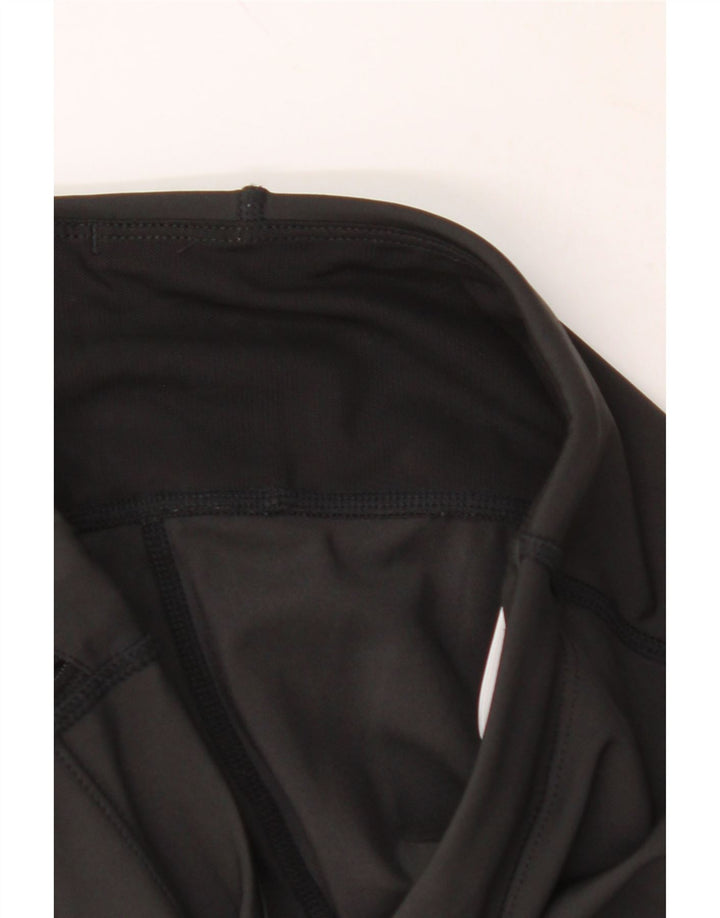 ASICS Womens Capri Leggings UK 4 XS  Black