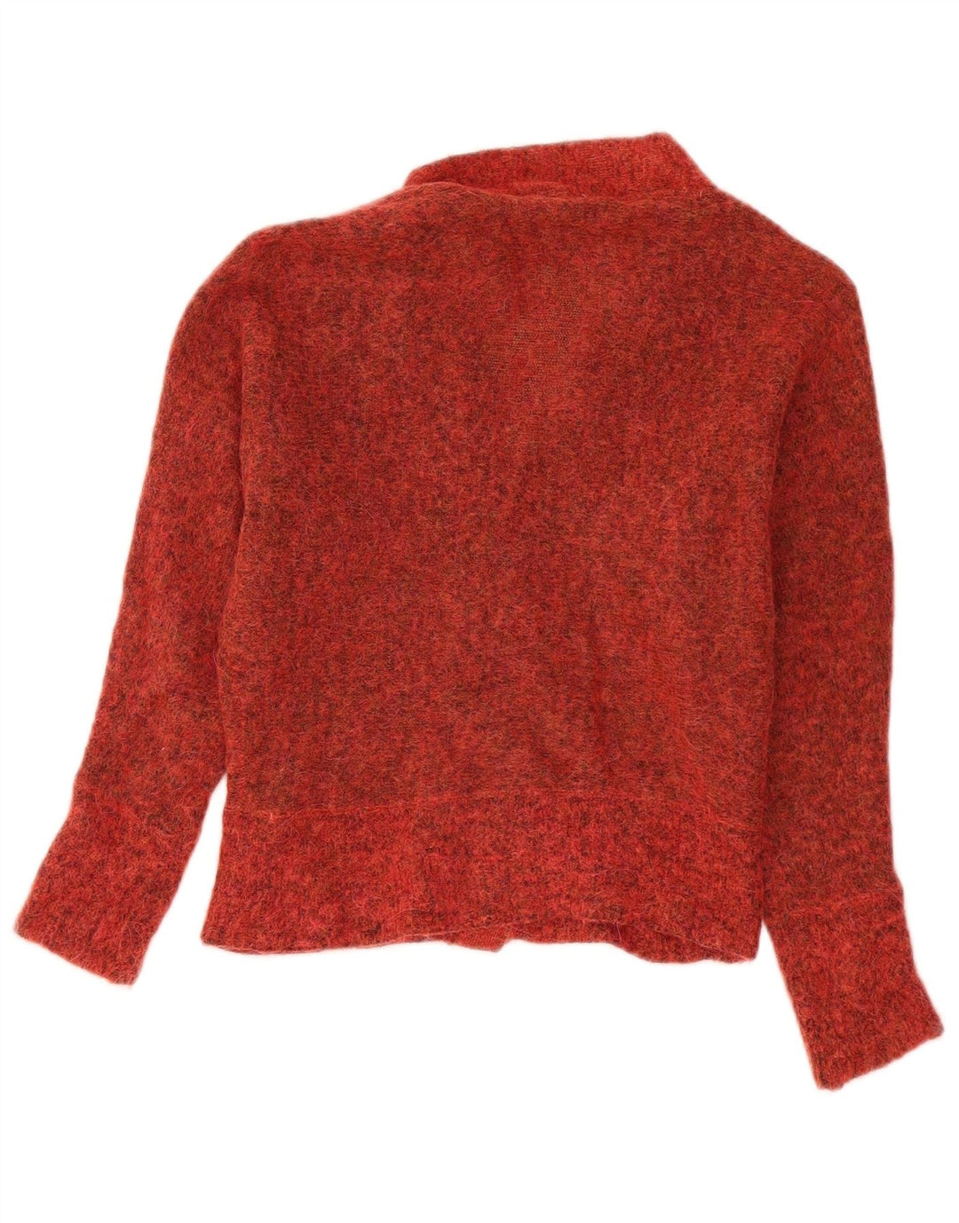 White Stuff Womens Oversized Cardigan Sweater UK 6 XS Red Flecked