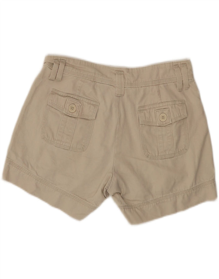 LEE Womens Cargo Shorts US 6 Medium W28 Beige Cotton