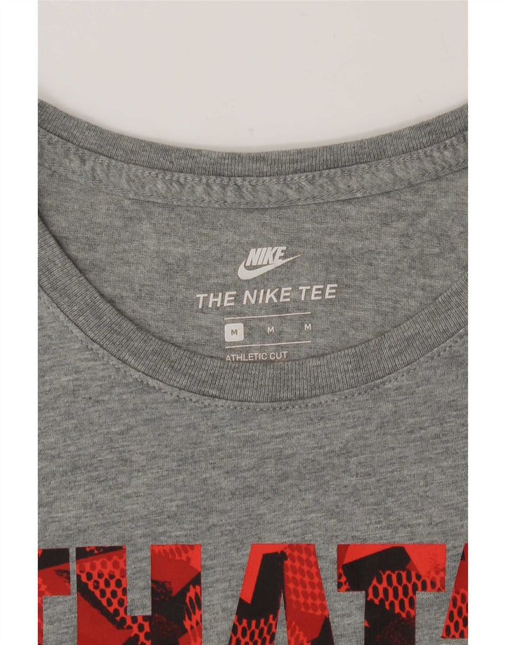 Nike Mens Graphic T-Shirt Top Medium Grey