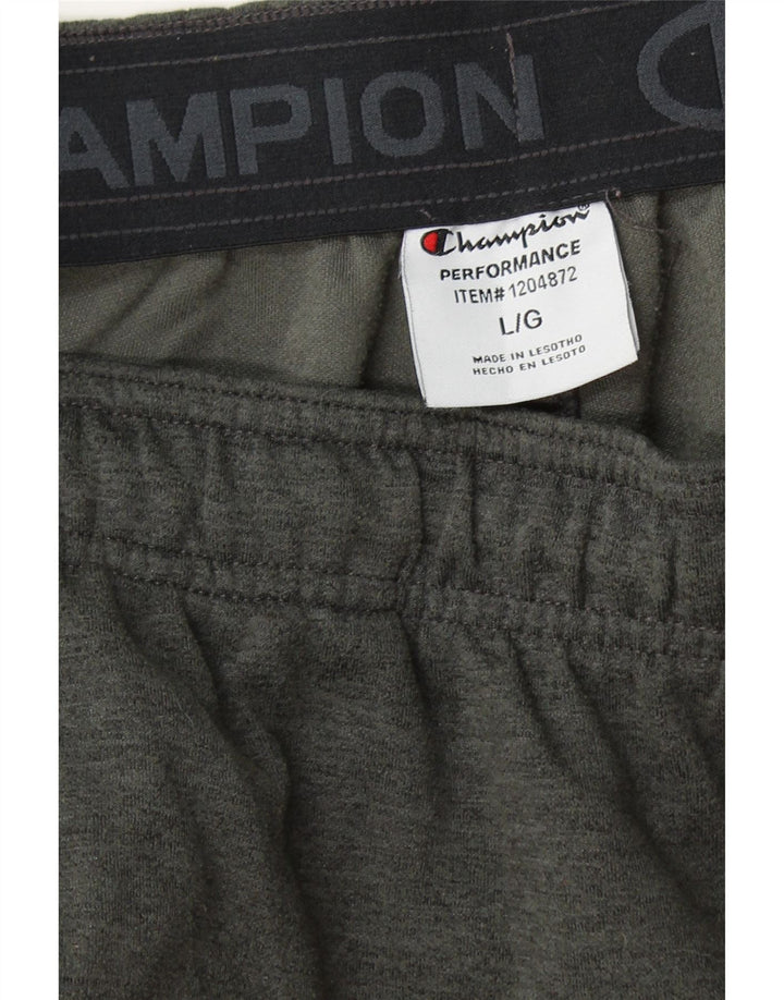 CHAMPION Mens Tracksuit Trousers Large Grey Vintage Champion and Second-Hand Champion from Messina Hembry 