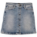LEE Womens Denim A-Line Skirt W29 Medium Blue Cotton