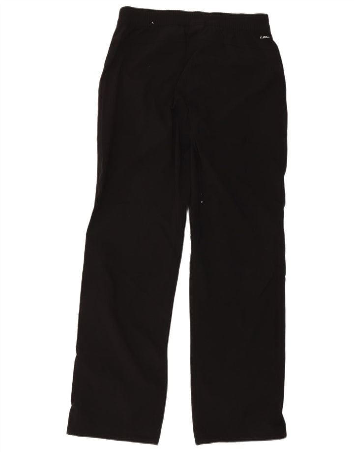 Adidas Womens Climalite Tracksuit Trousers UK 10 Small Black Polyester