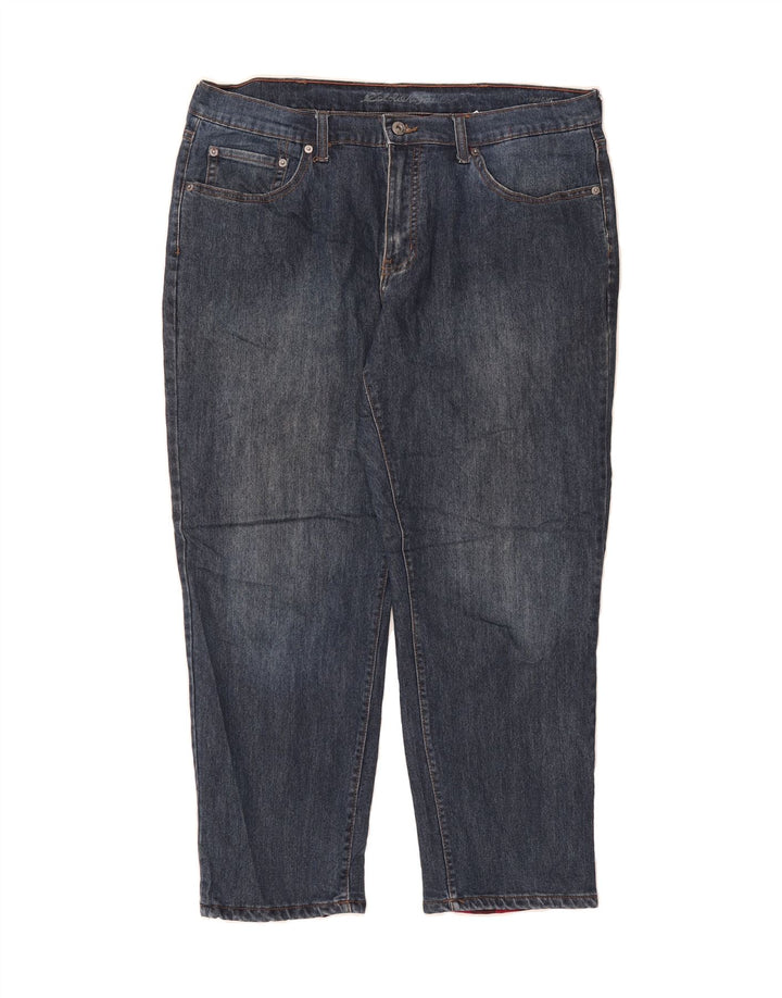 EDDIE BAUER Mens Straight Jeans W38 L30 Blue Cotton Vintage Eddie Bauer and Second-Hand Eddie Bauer from Messina Hembry 