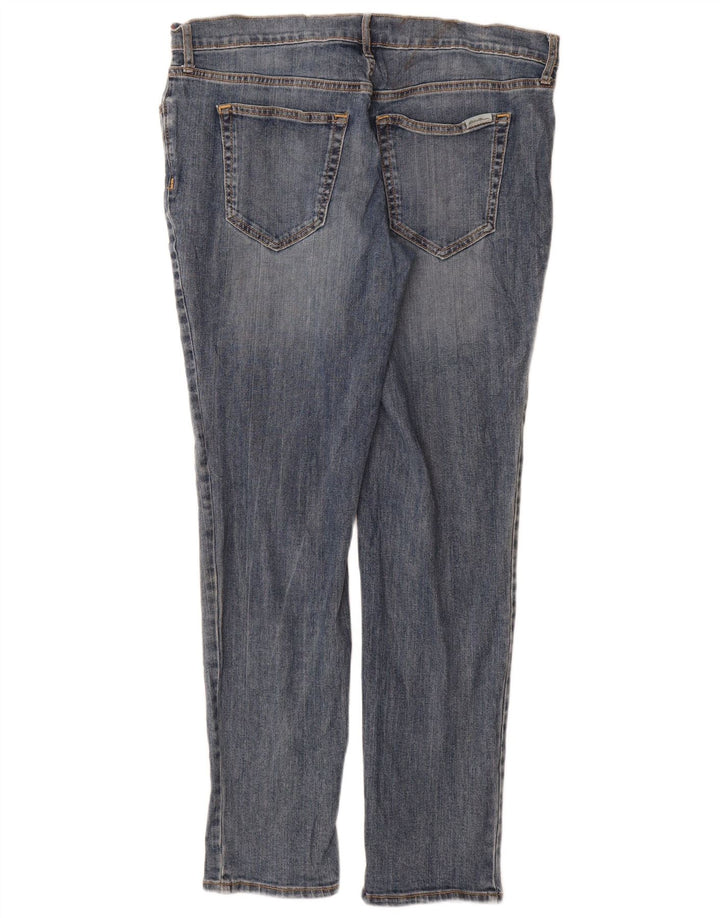Eddie Bauer Womens Slim Jeans US 10 Large W32 L30 Blue Cotton