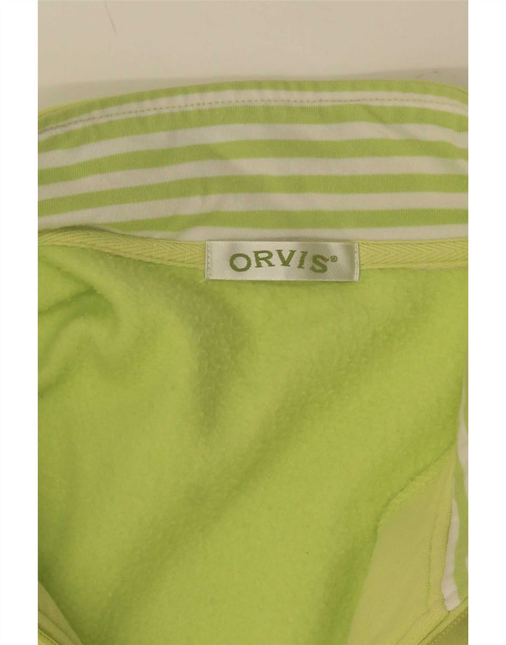 Orvis Womens Tracksuit Top Jacket UK 18 XL Green