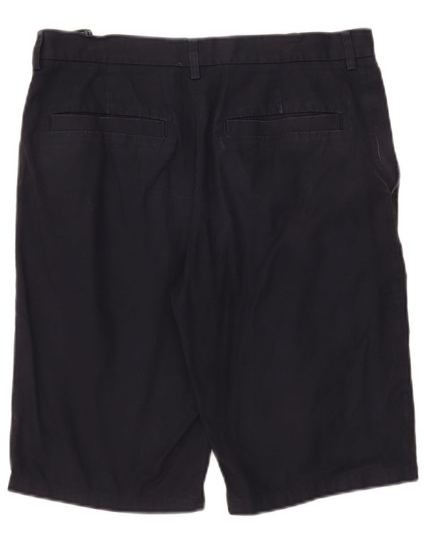 Cos Mens Chino Shorts EU 46 Small W30  Navy Blue Cotton