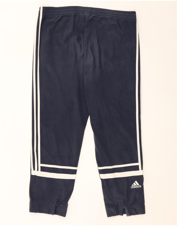 Adidas Mens Tracksuit Trousers XL Navy Blue Polyester