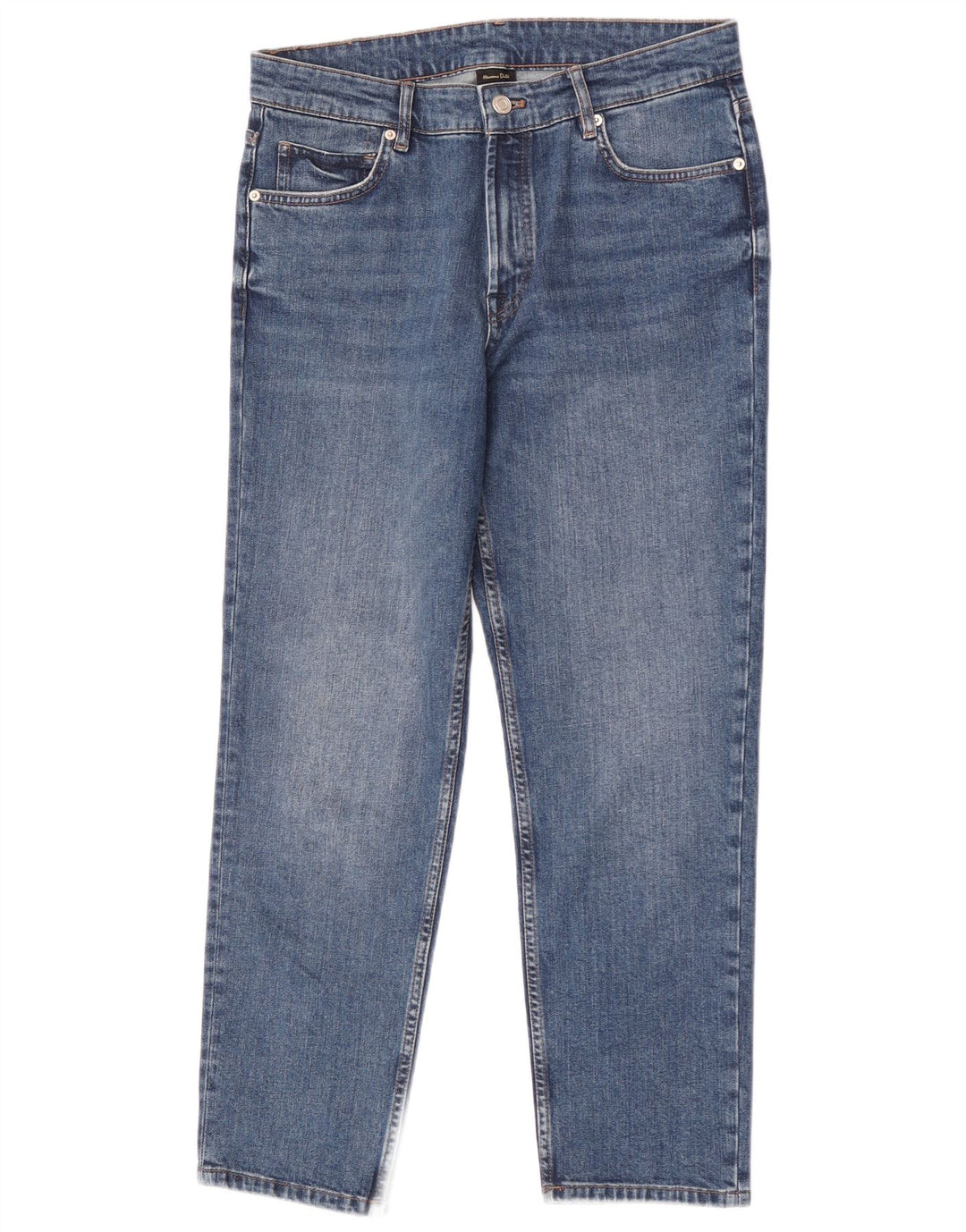 Massimo Dutti Womens Slim Jeans EU 40 Medium W30 L28 Blue