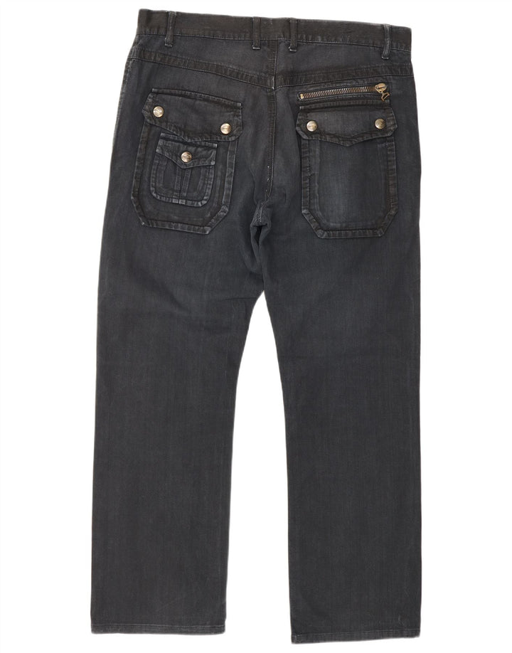 Just Cavalli Mens Straight Jeans IT 48 Medium W34 L28 Navy Blue