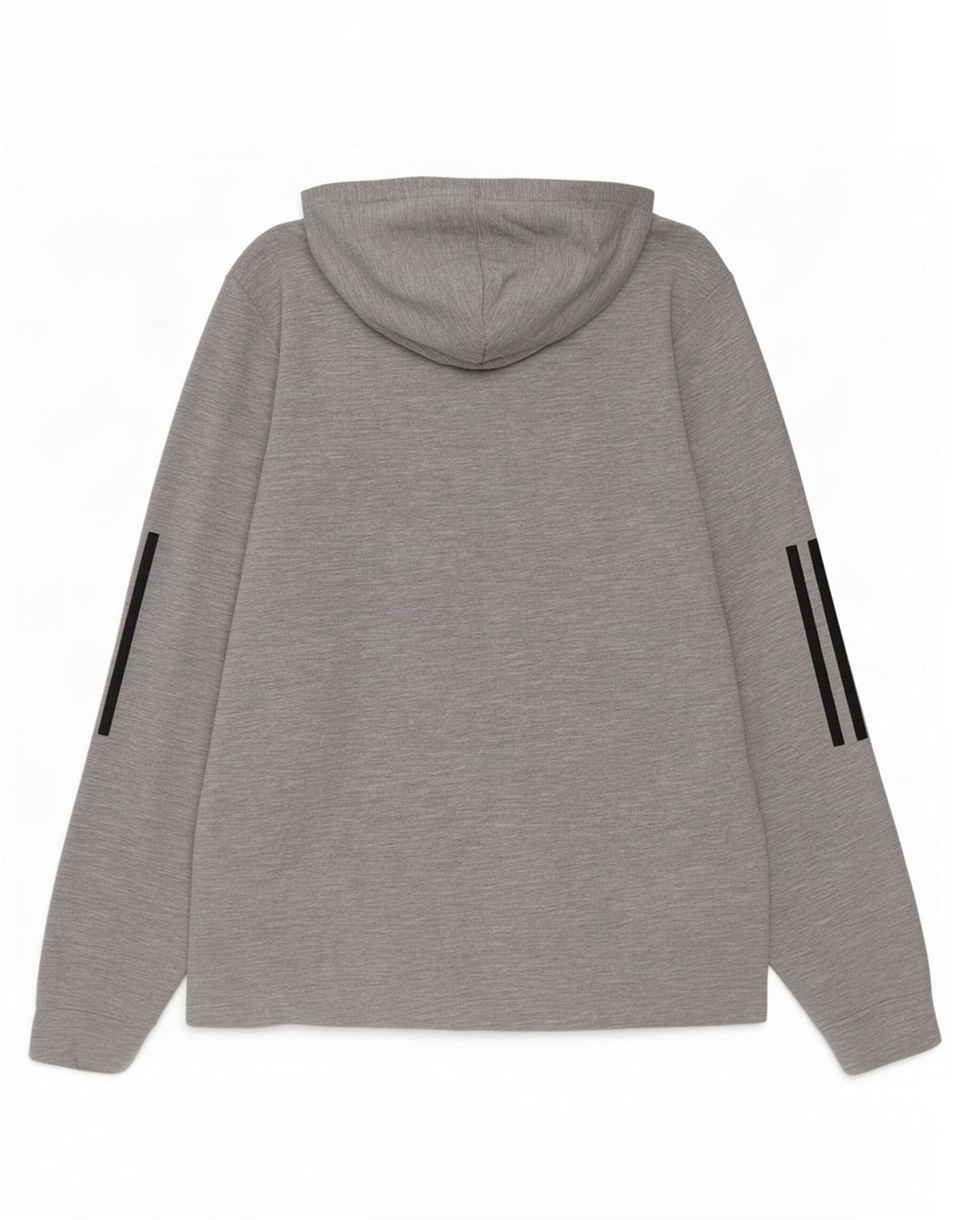 Adidas Mens Graphic Hoodie Jumper Small Grey Polyester