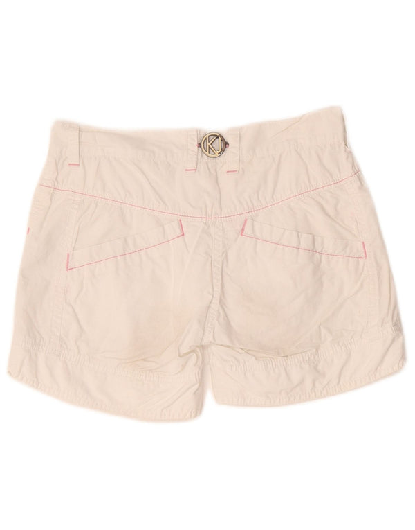 Calvin Klein Womens Shorts W28 Medium White Cotton