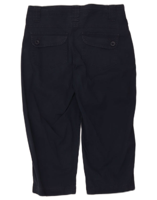 Mountain Warehouse Womens Capri Trousers UK 8 Small W30 L18 Navy Blue