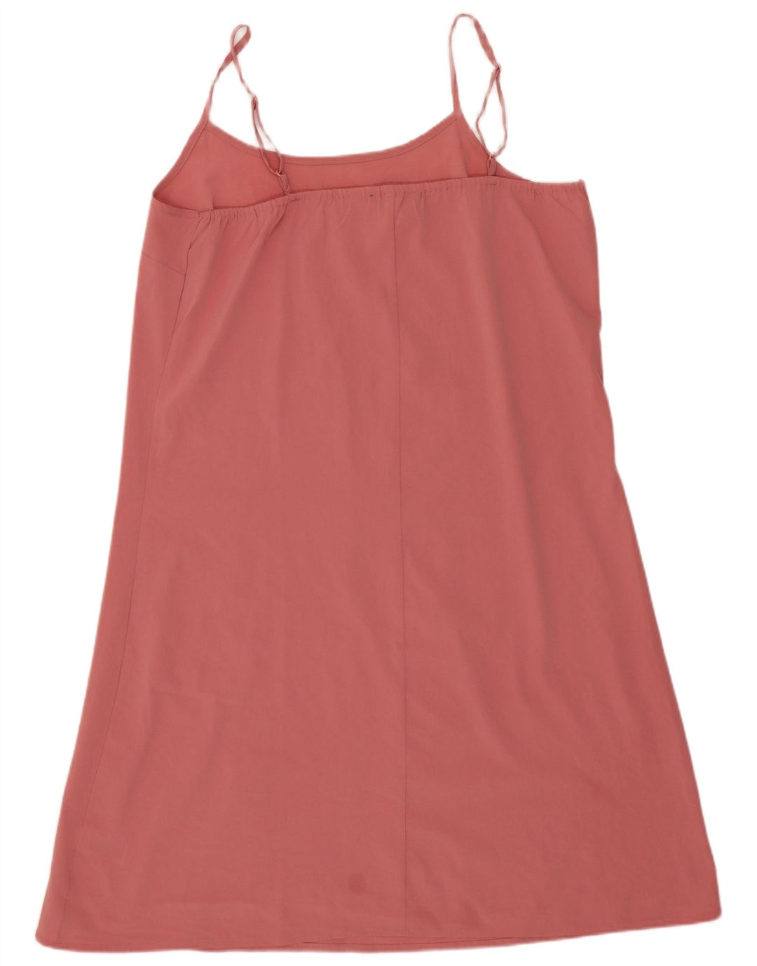 Marks & Spencer Womens Slip Dress UK 14 Medium Pink Polyester