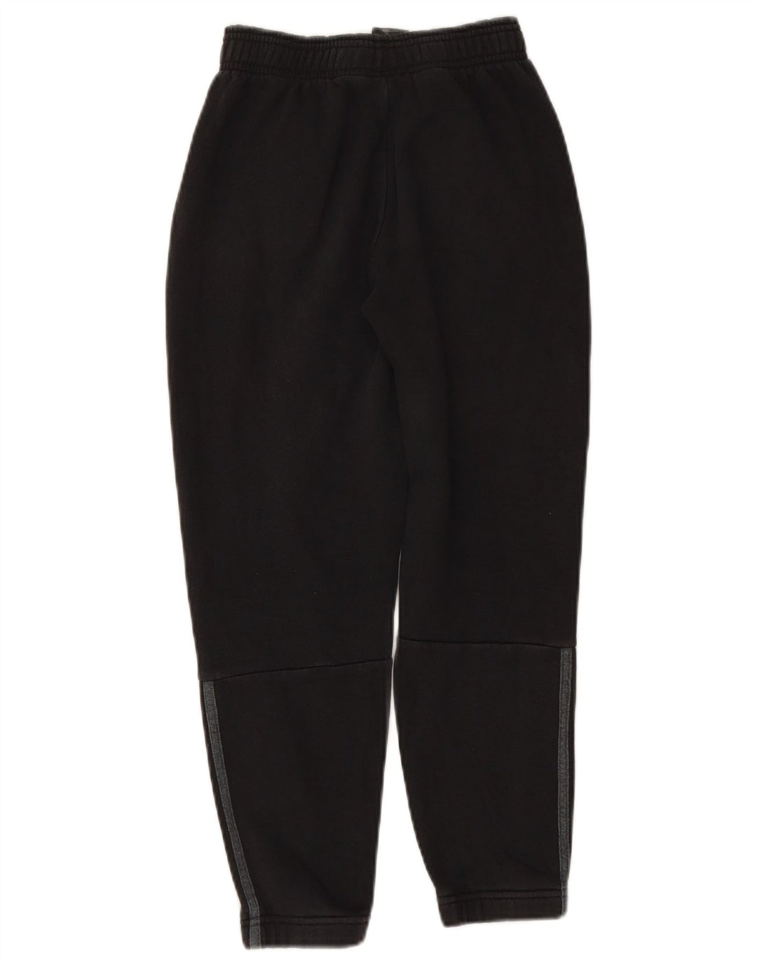 ADIDAS Boys Tracksuit Trousers Joggers 9-10 Years  Black Cotton