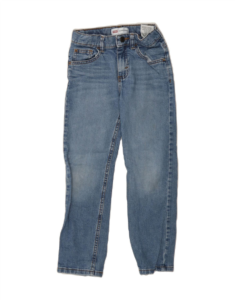 WRANGLER Boys Classic Fit Straight Jeans 7-8 Years W21 L22 Blue Cotton Vintage Wrangler and Second-Hand Wrangler from Messina Hembry 