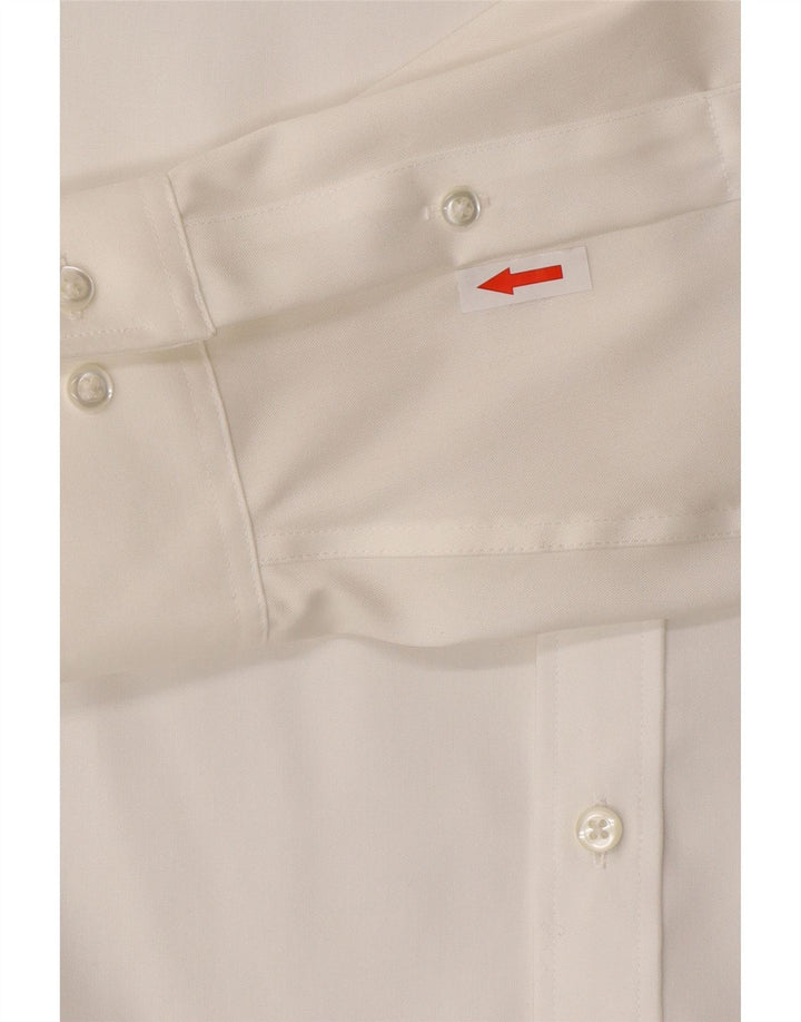 Tommy Hilfiger Mens Slim Fit Shirt Size 16 Large White