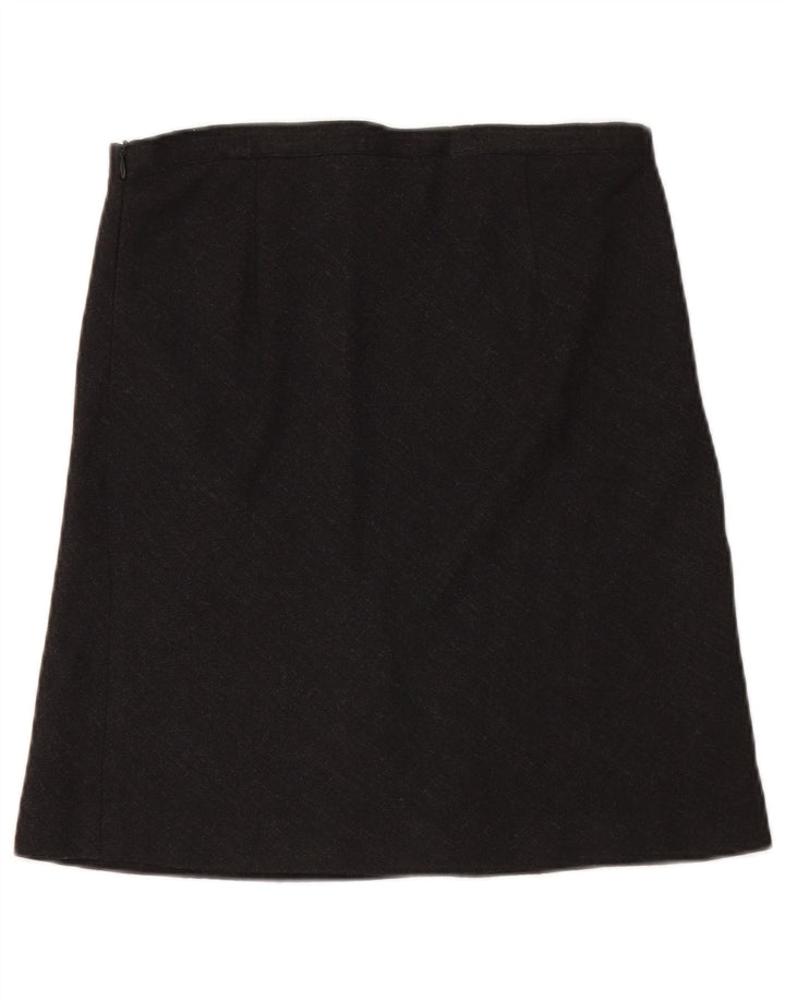 Patrizia Pepe Womens Mini Skirt IT 42 Medium W28  Black Viscose