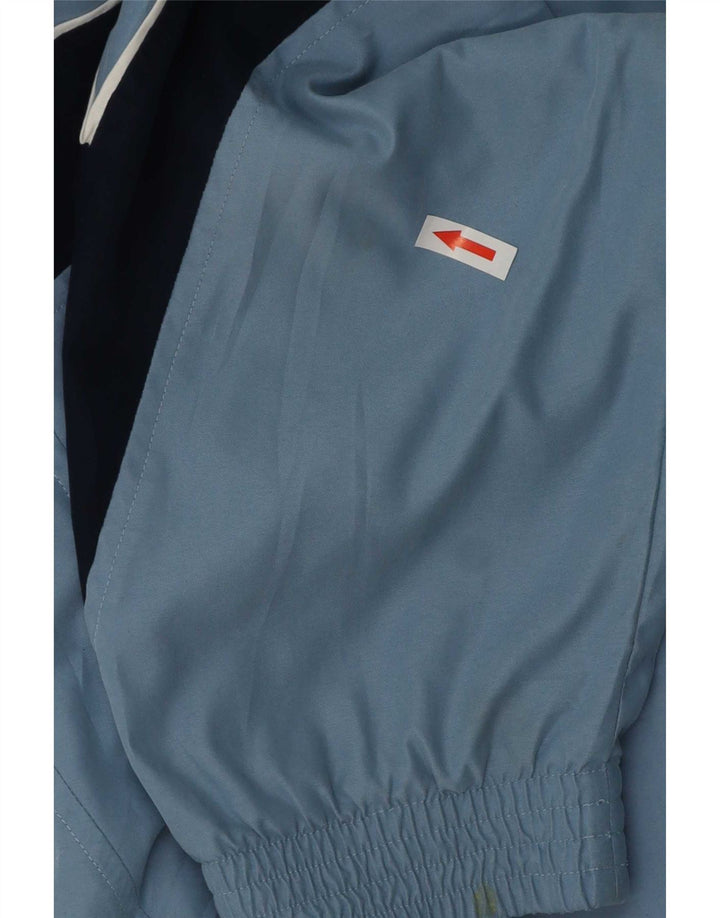 Champion Mens Tracksuit Top Jacket Medium Blue Colourblock Polyester