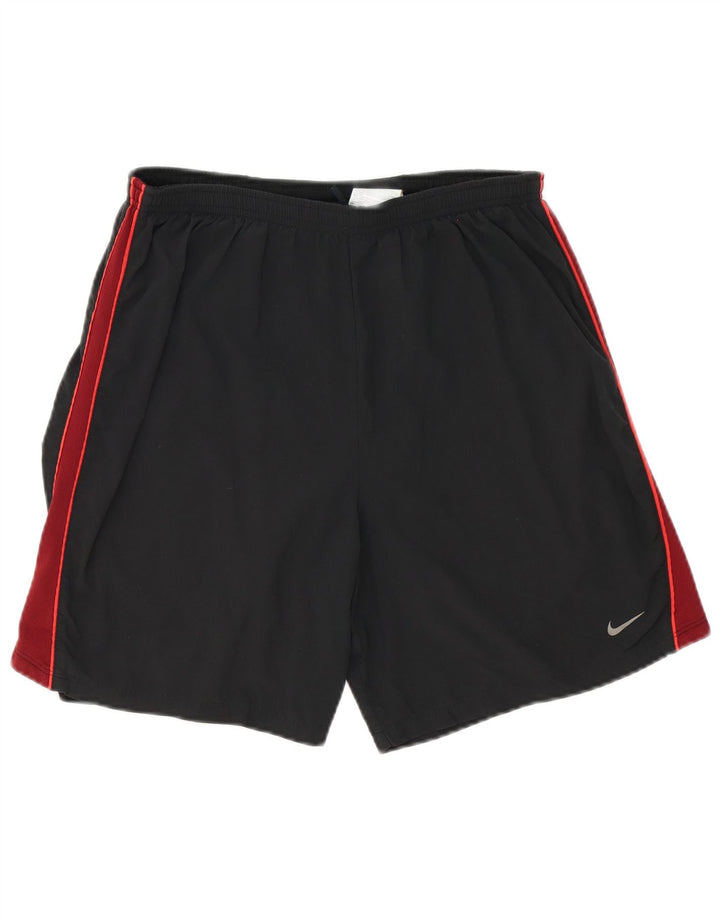 Nike Mens Dri Fit Sport Shorts Medium Black Colourblock Polyester