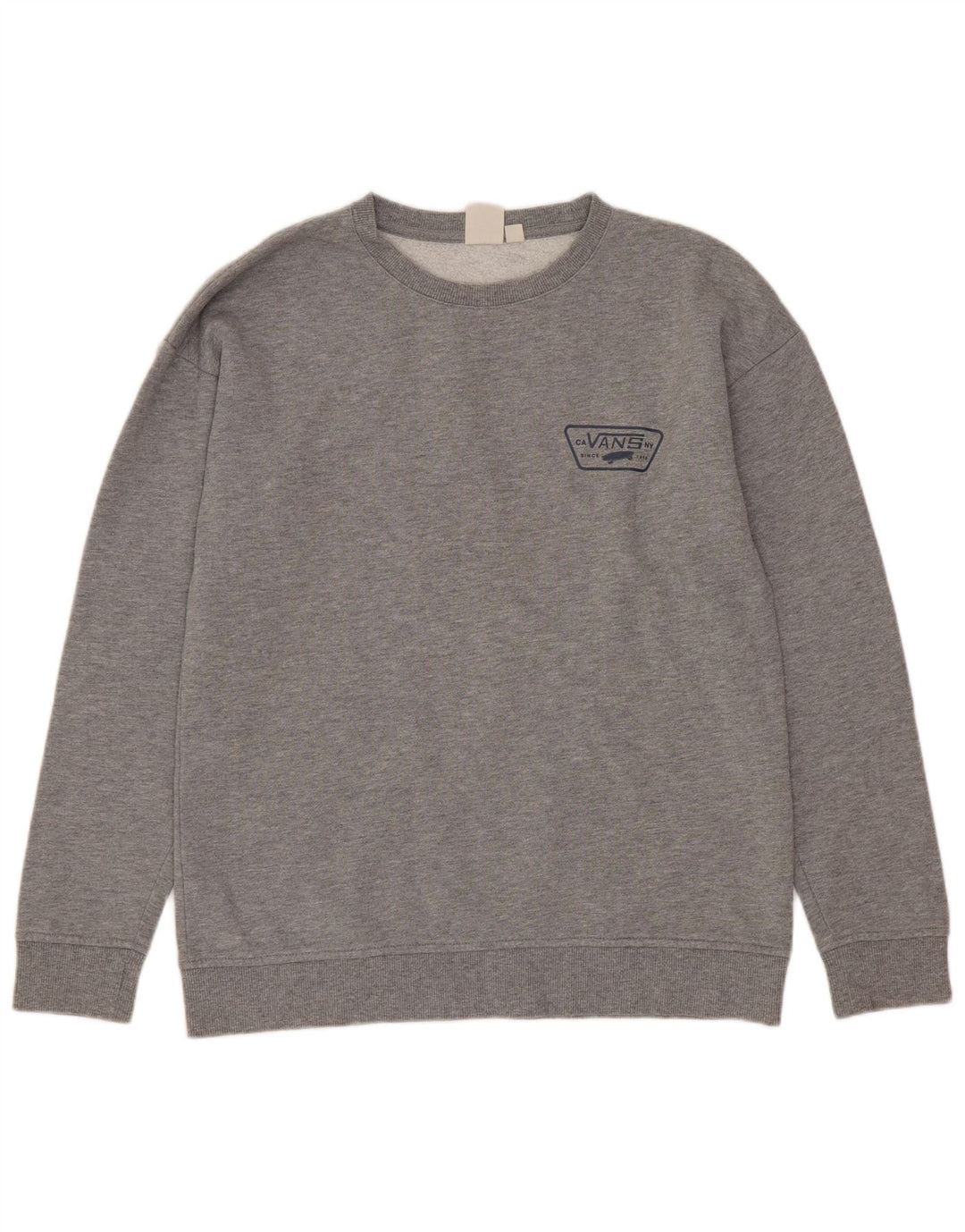 VANS Mens Graphic Sweatshirt Jumper XS Grey