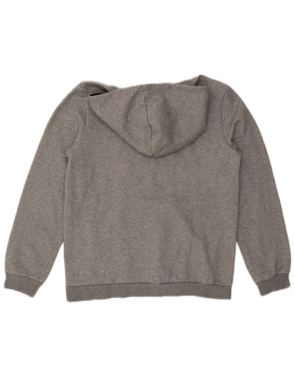 Puma Boys Graphic Hoodie Jumper 15-16 Years XL Grey