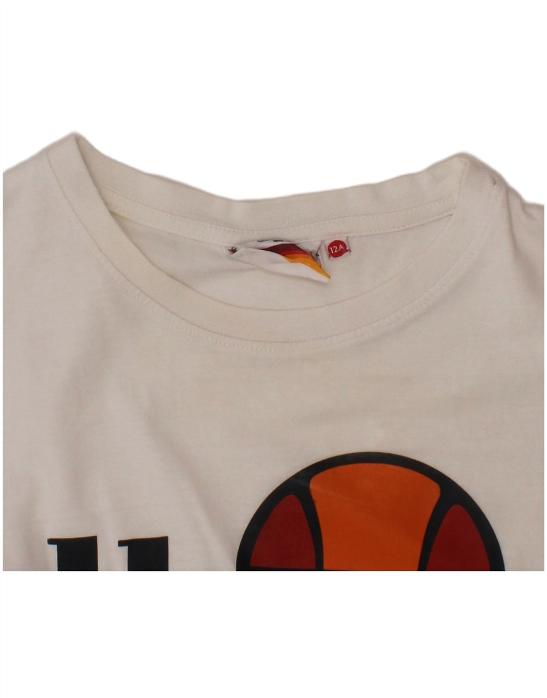 ELLESSE Boys Graphic T-Shirt Top 11-12 Years White