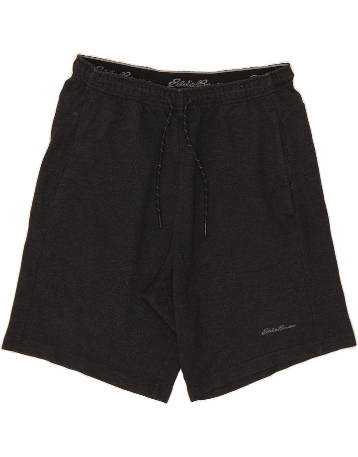 EDDIE BAUER Mens Sport Shorts Medium  Black Rayon Vintage Eddie Bauer and Second-Hand Eddie Bauer from Messina Hembry 