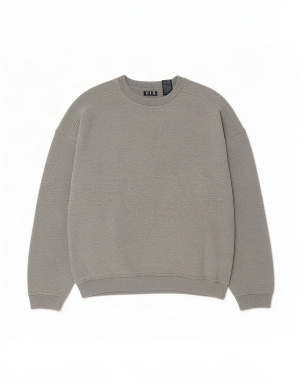 Gap Mens Loose Fit Sweatshirt Jumper Medium Grey Flecked Cotton