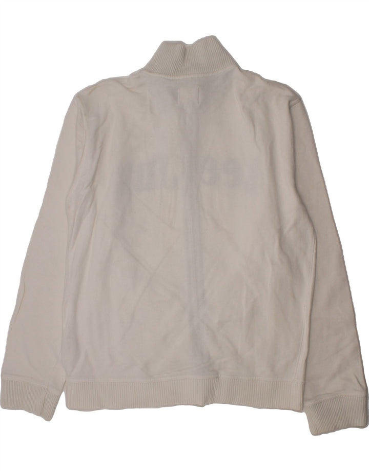 LEE Boys Graphic Tracksuit Top Jacket 13-14 Years White Cotton Vintage Lee and Second-Hand Lee from Messina Hembry 