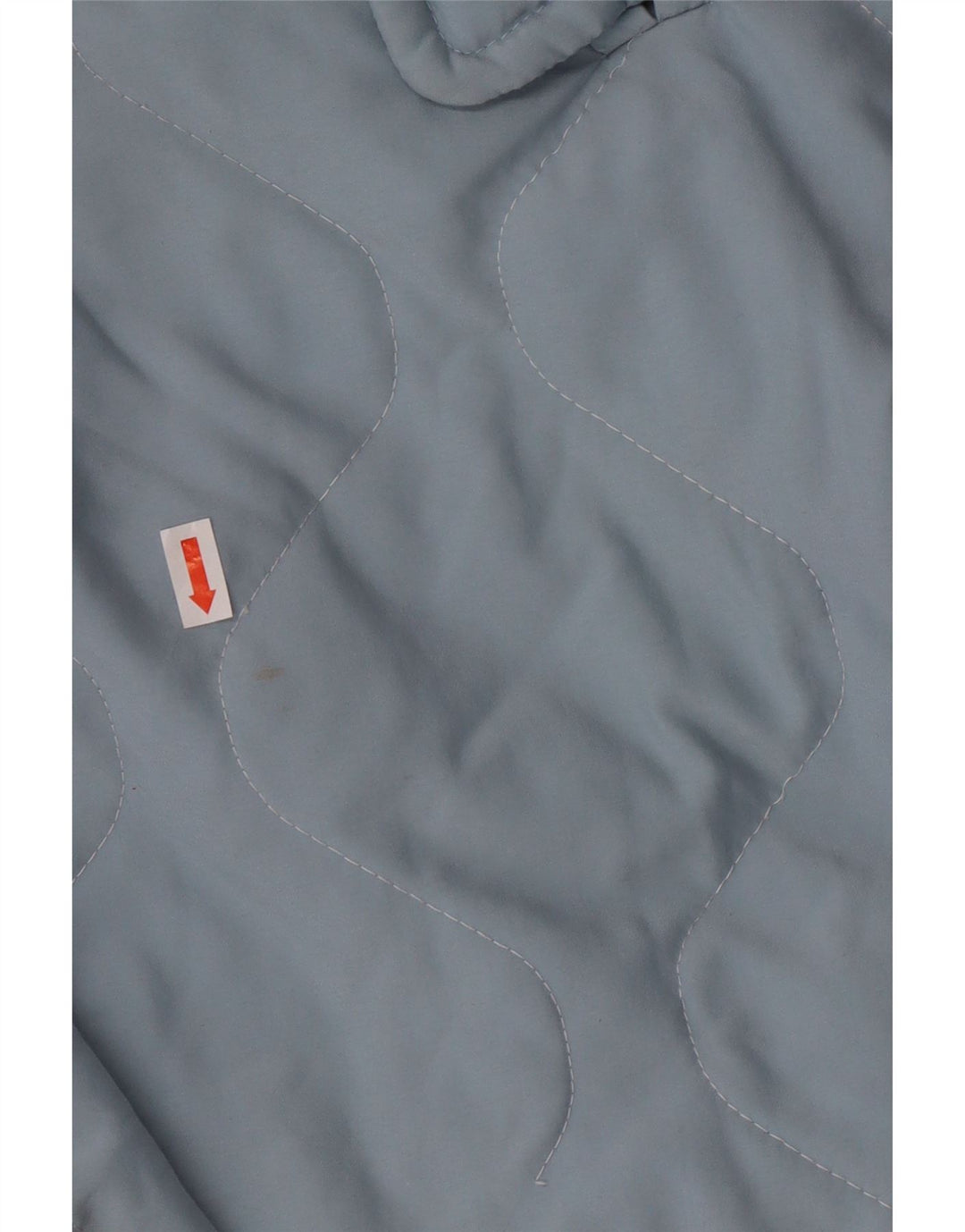 TRUSSARDI JEANS Womens Oversized Hooded Padded Coat UK 14 Medium Blue