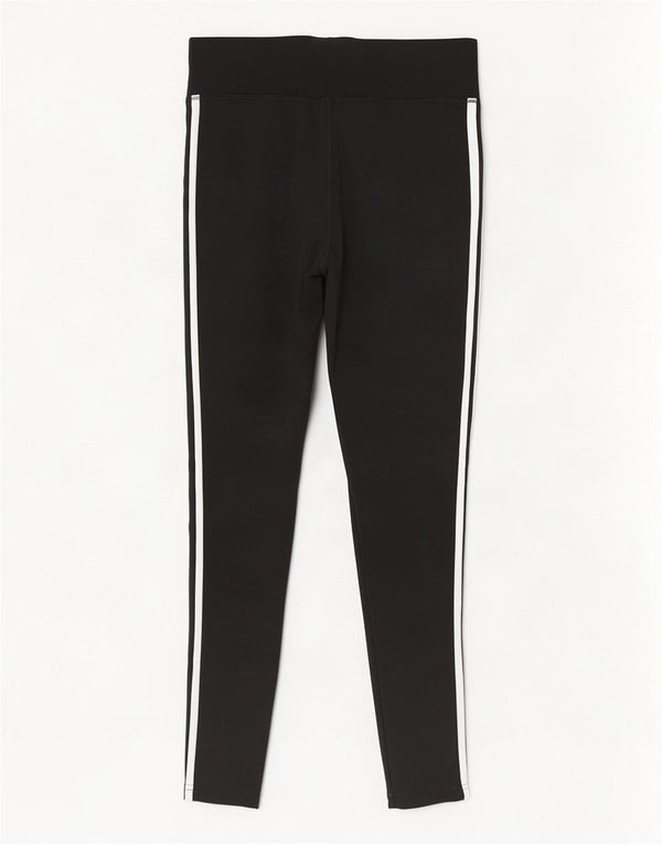 Adidas Womens Climalite Leggings UK 8/10 Small Black Polyester