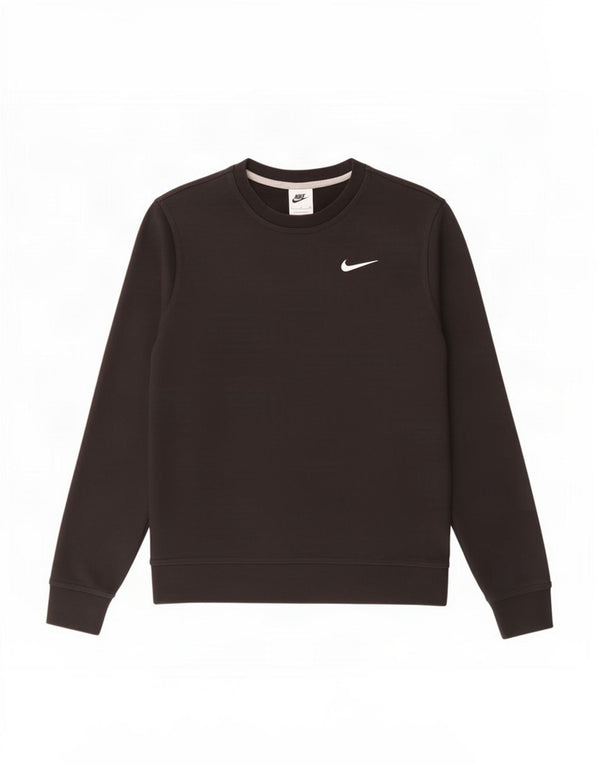 Nike Mens Sweatshirt Jumper Small Black Cotton